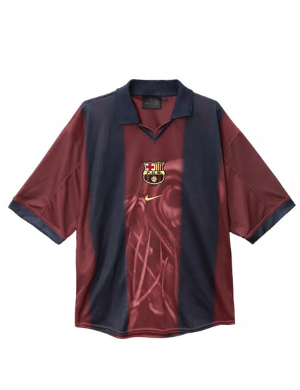 Travis Scott x Nike Camiseta FC Barcelona Retro 2000/01 Home Skeleton