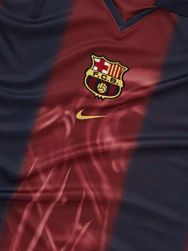 Travis Scott x Nike Camiseta FC Barcelona Retro 2000/01 Home Skeleton