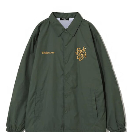 Undercover x Verdy Girls Don't Cry Coach Jacket Green