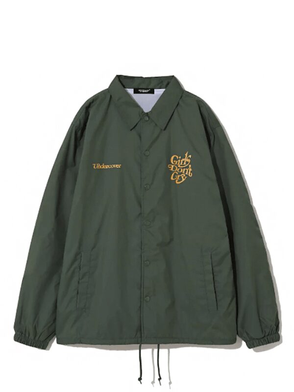 Undercover x Verdy Girls Don't Cry Coach Jacket Green
