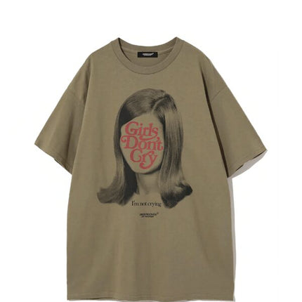 Undercover x Verdy Girls Don't Cry T-Shirt Beige