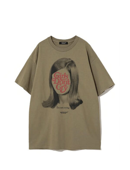 Undercover x Verdy Girls Don't Cry T-Shirt Beige