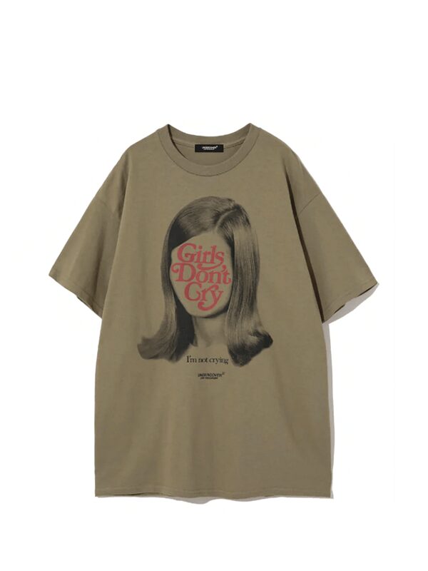 Undercover x Verdy Girls Don't Cry T-Shirt Beige
