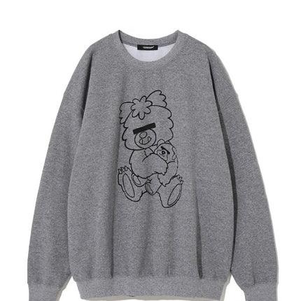 Undercover x Verdy Visty Bear Crewneck Top Grey