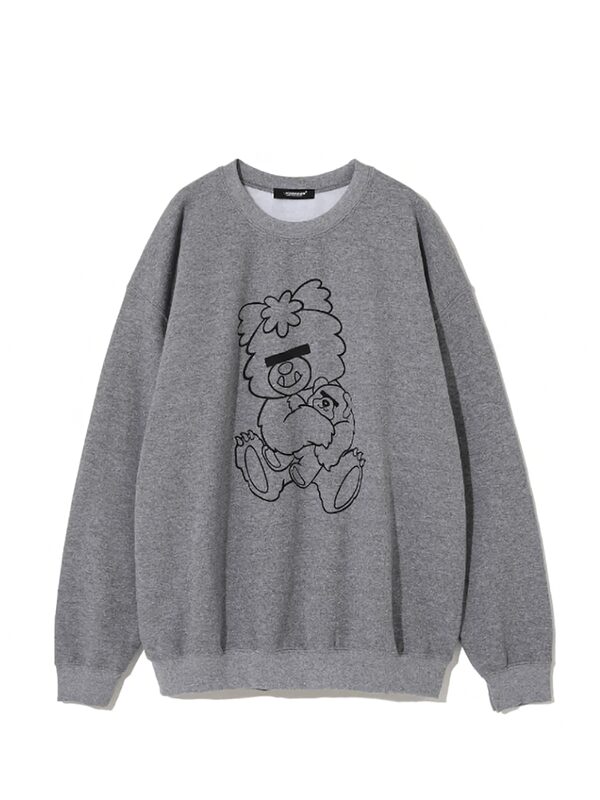Undercover x Verdy Visty Bear Crewneck Top Grey
