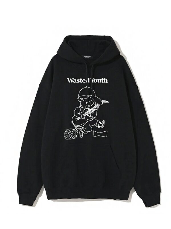Undercover x Verdy Wasted Youth Hoodie Black