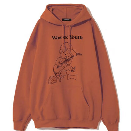 Undercover x Verdy Wasted Youth Hoodie Orange