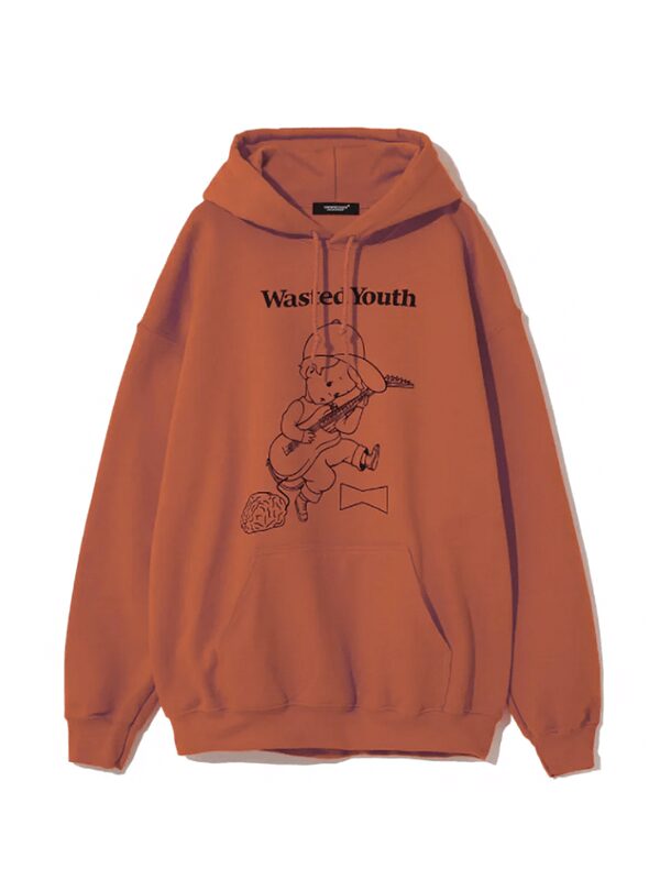 Undercover x Verdy Wasted Youth Hoodie Orange
