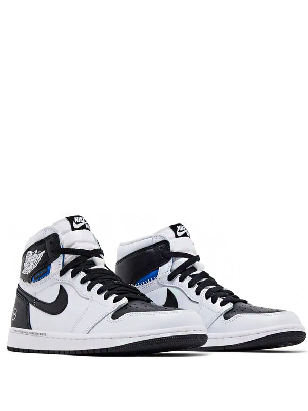 Union LA x Fragment x Air Jordan 1 Retro High White Black