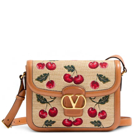 Valentino Garavani Bolsa de ombro com motivo 9to5 Cherryfic