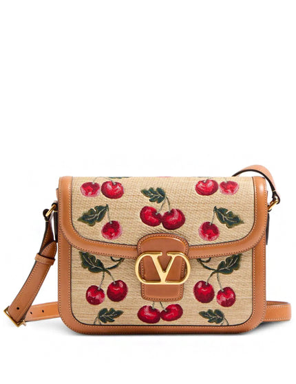 Valentino Garavani Bolsa de ombro com motivo 9to5 Cherryfic