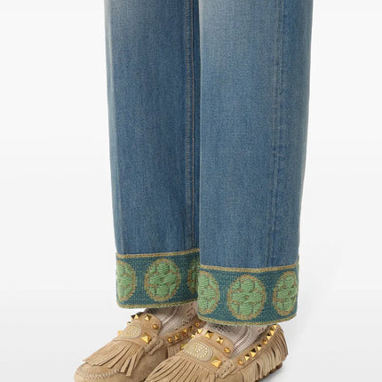 Valentino Garavani Plaster Caster fringed loafers