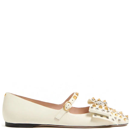 Valentino Garavani Sapatilha Bowow com Tachas