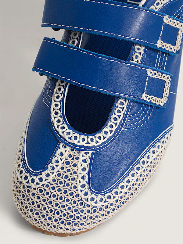 Vans Premium Mary Jane Super Lowpro Blue Marshmallow White