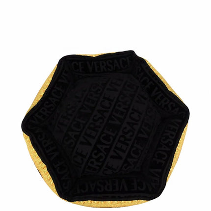 Versace Baroque-print dog bed