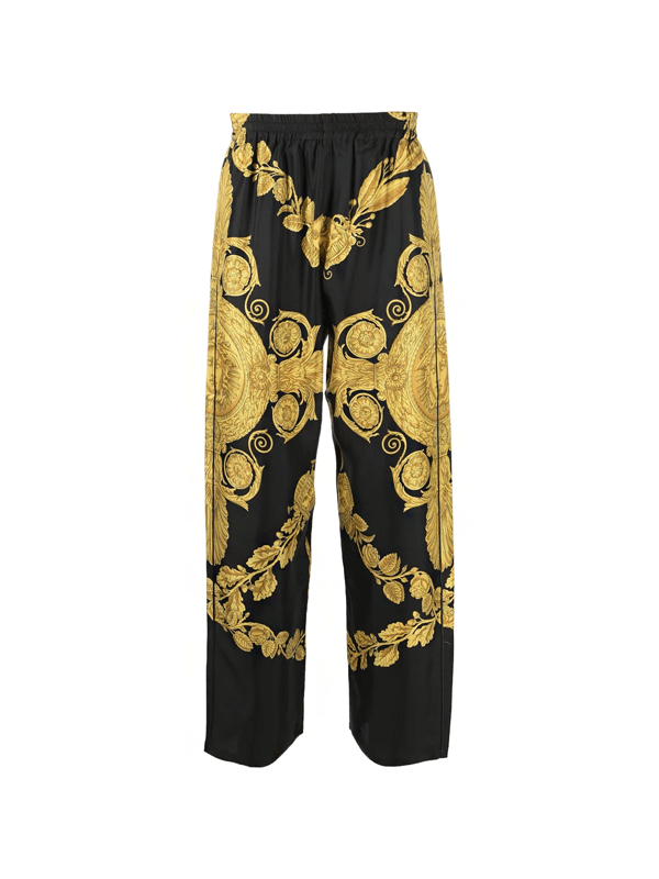 Versace Calça Seda Barroca