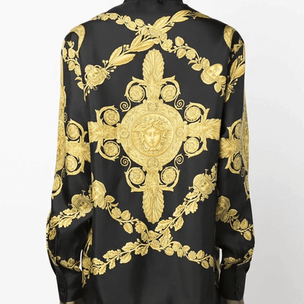 Versace Camisa Maschera Barocco