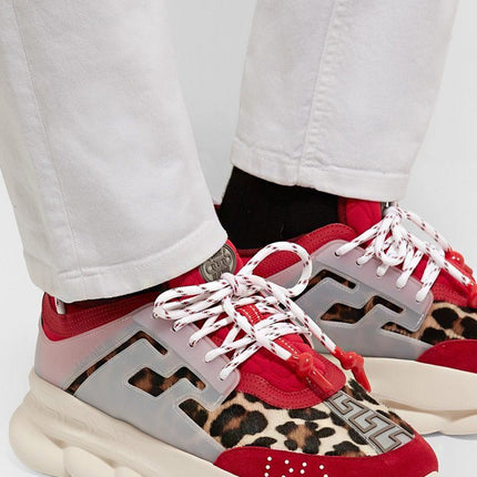 Versace Chain Reaction Red Cheeta