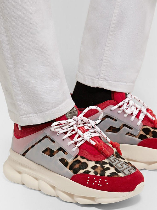 Versace Chain Reaction Red Cheeta