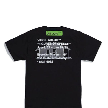 Virgil Abloh Brooklyn Museum Gymnastics Art Institute T-shirt Black
