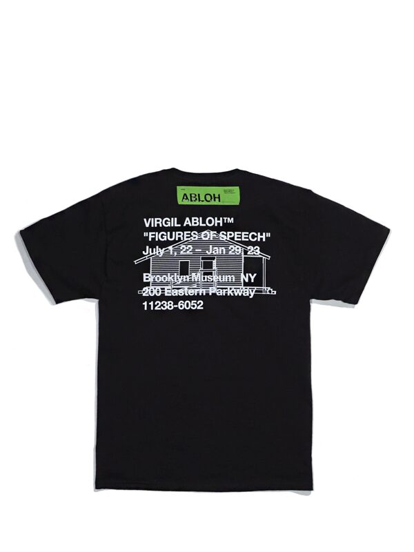 Virgil Abloh Brooklyn Museum Gymnastics Art Institute T-shirt Black