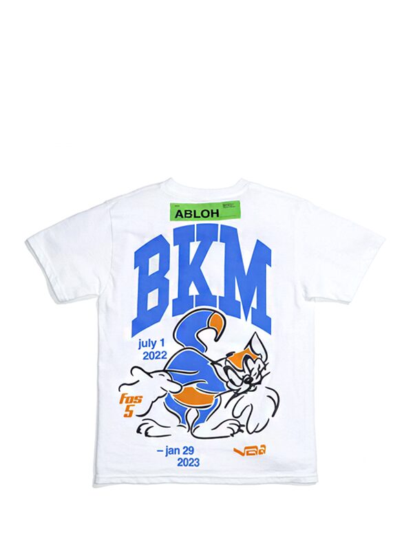 Virgil Abloh Brooklyn Museum Youth FOS BKM CAT T- shirt White