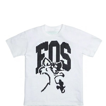 Virgil Abloh Brooklyn Museum Youth FOS CAT Pyrex T-shirt White