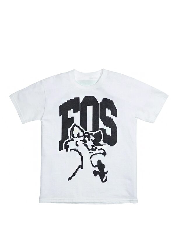 Virgil Abloh Brooklyn Museum Youth FOS CAT Pyrex T-shirt White