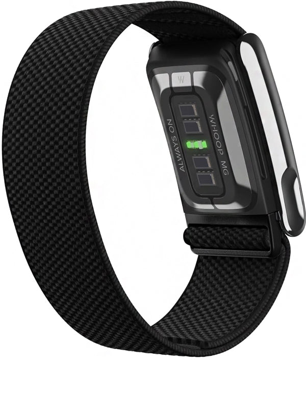 WHOOP - MG Life - Monitor de Saúde e Fitness - Assinatura de 12 Meses - Obsidiana/Titânio - (2025)