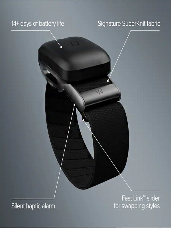 WHOOP - 5.0 Peak - Monitor de Saúde e Fitness - Assinatura de 12 Meses - Obsidian - (2025)