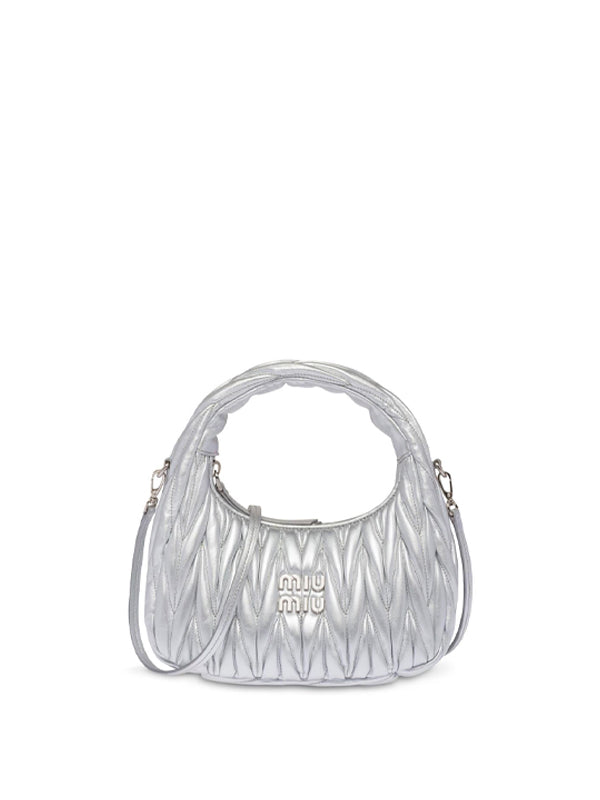 Wander Matelasse Nappa Leather Hobo Mini-Bag