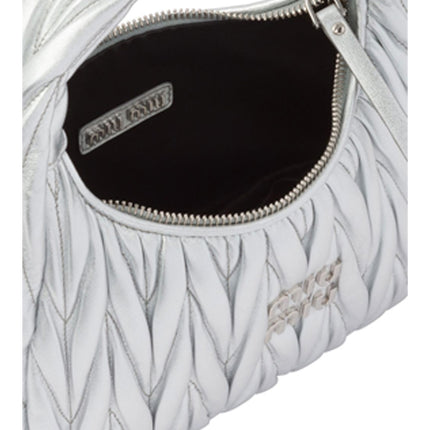 Wander Matelasse Nappa Leather Hobo Mini-Bag