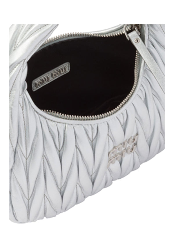Wander Matelasse Nappa Leather Hobo Mini-Bag