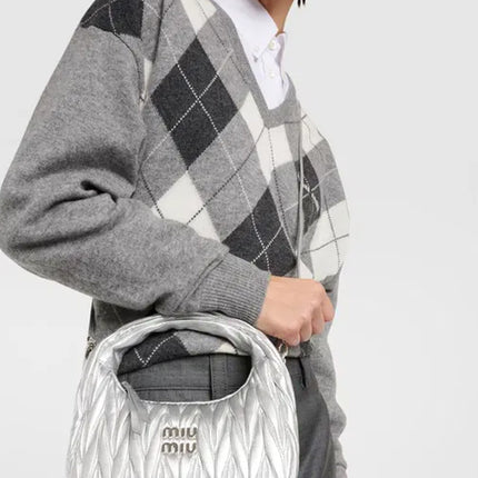 Wander Matelasse Nappa Leather Hobo Mini-Bag