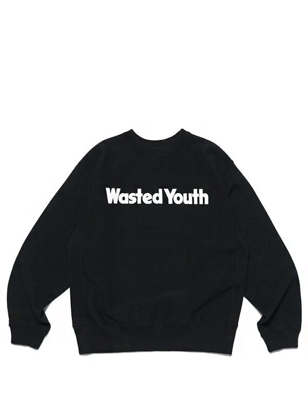 Wasted Youth Thank You Sweatshirt Black