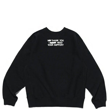 Wasted Youth Thank You Sweatshirt Black