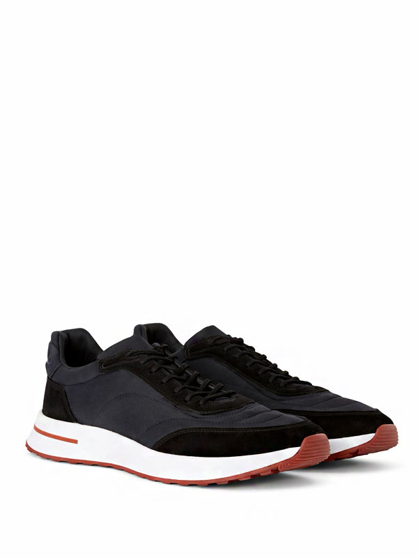 Loro Piana Week End Walk Sneaker Black