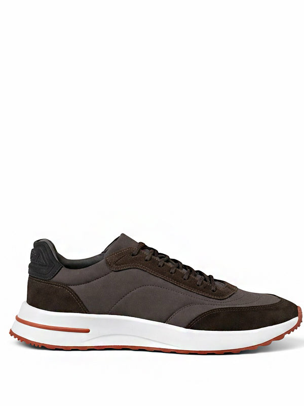 Loro Piana Week End Walk Sneaker Black Sesame