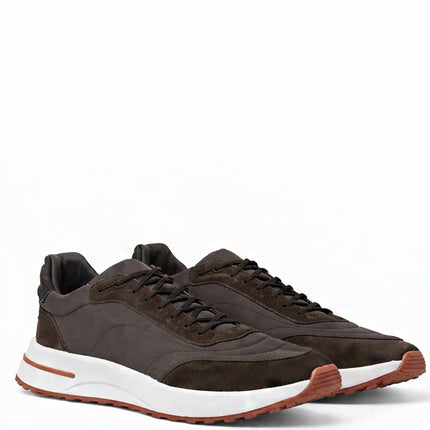 Loro Piana Week End Walk Sneaker Black Sesame