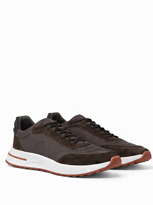Loro Piana Week End Walk Sneaker Black Sesame
