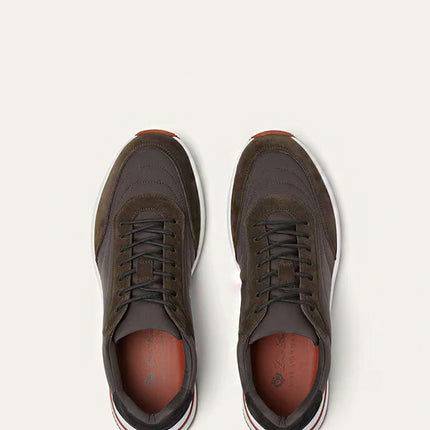Loro Piana Week End Walk Sneaker Black Sesame