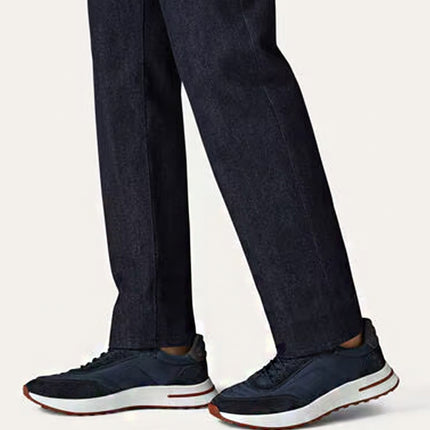 Loro Piana Week End Walk Sneaker Blue Navy