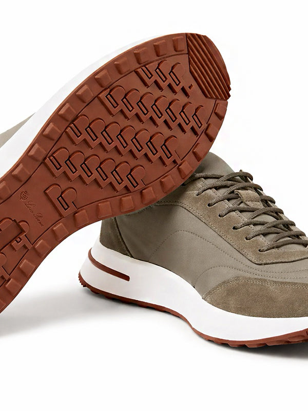 Loro Piana Week End Walk Sneaker Tobacco