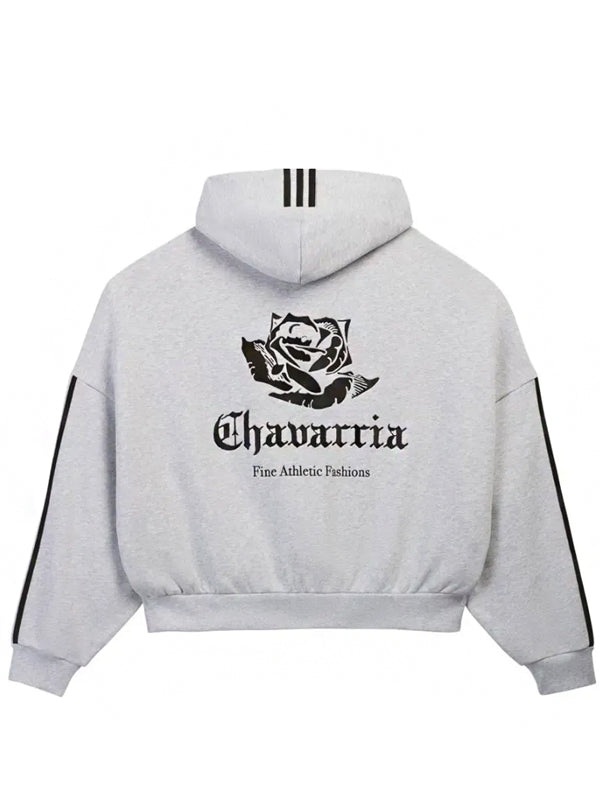 Willy Chavarria x adidas Moletom Full Zig Grey
