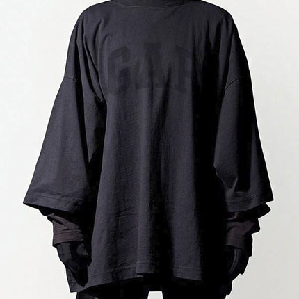 Yeezy Gap Dove 3/4 Sleeve Tee Black