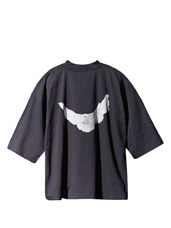 Yeezy Gap Dove 3/4 Sleeve Tee Black