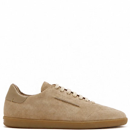 ZEGNA Beige 232 Suede Sneakers