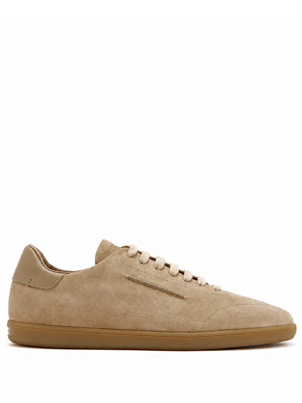 ZEGNA Beige 232 Suede Sneakers