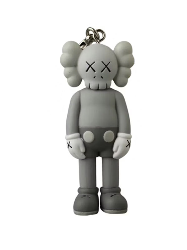 KAWS Tokyo First Companion Keychain Set (2021) Black/Brown/Grey