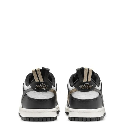 Nike Dunk Low Black/White Metallic